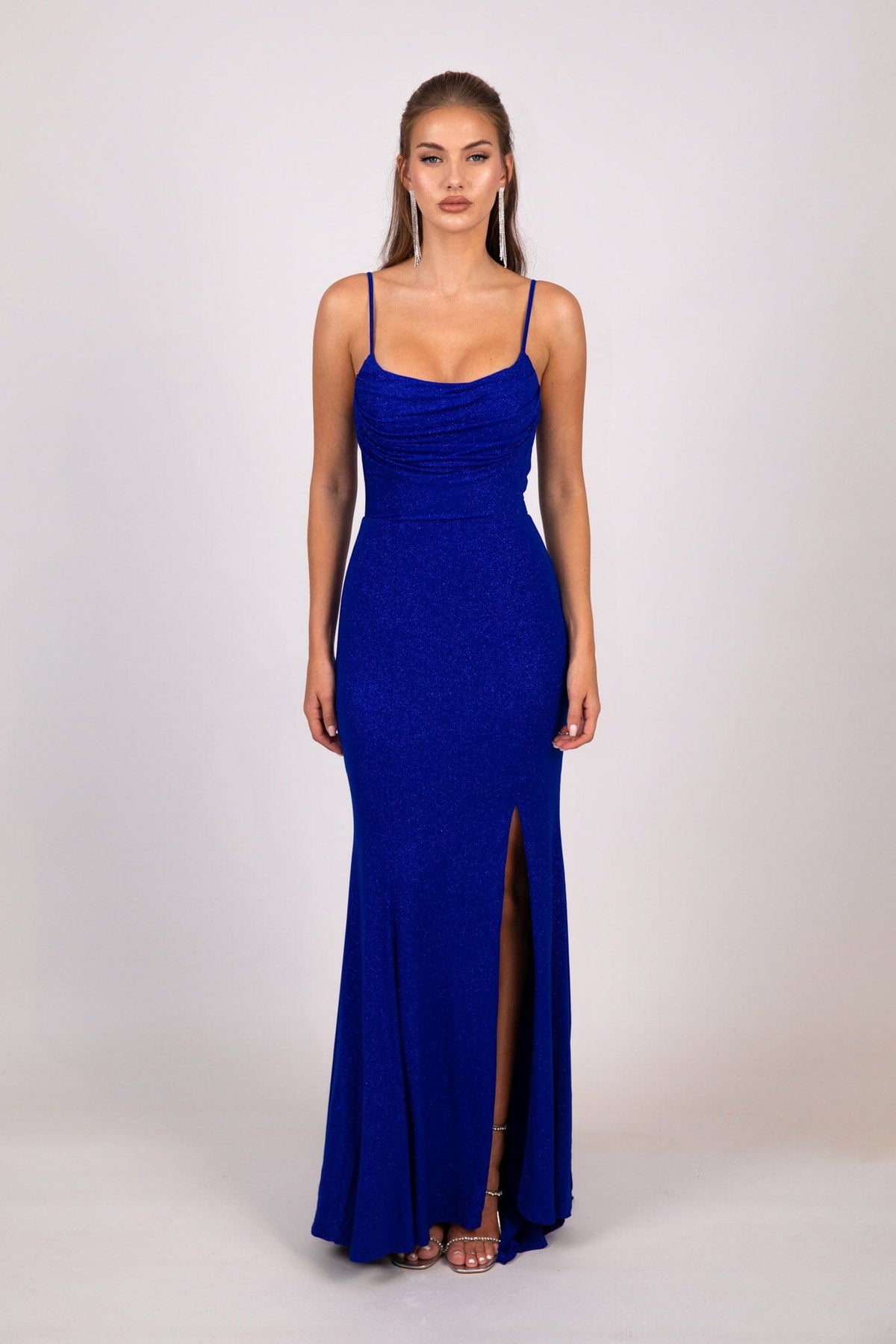 Angela Gown - Shimmer Blue (M - Clearance Sale)