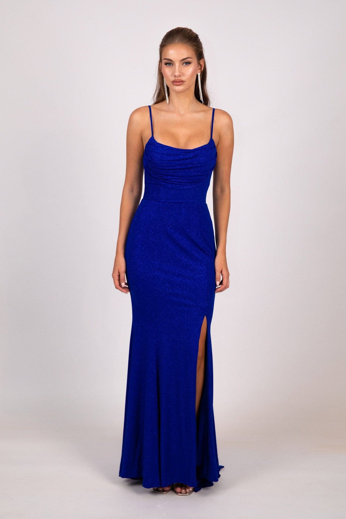 Angela Gown - Shimmer Blue (M - Clearance Sale)