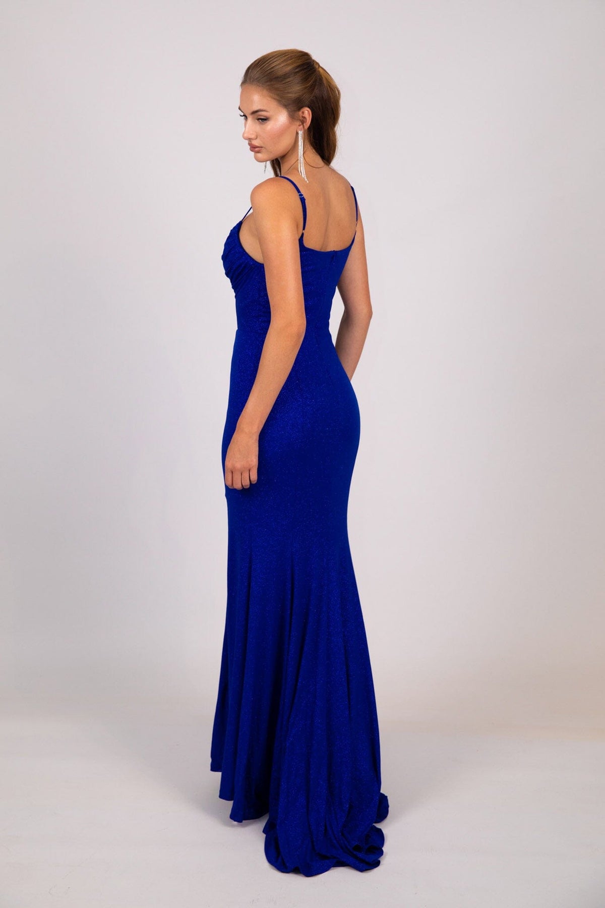 Angela Gown - Shimmer Blue