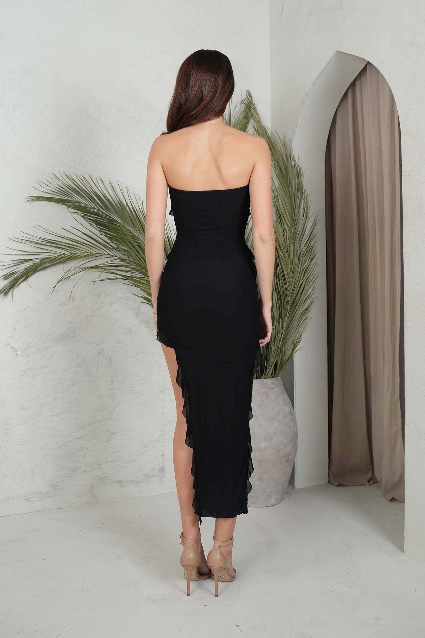 Solita Mini Dress Black