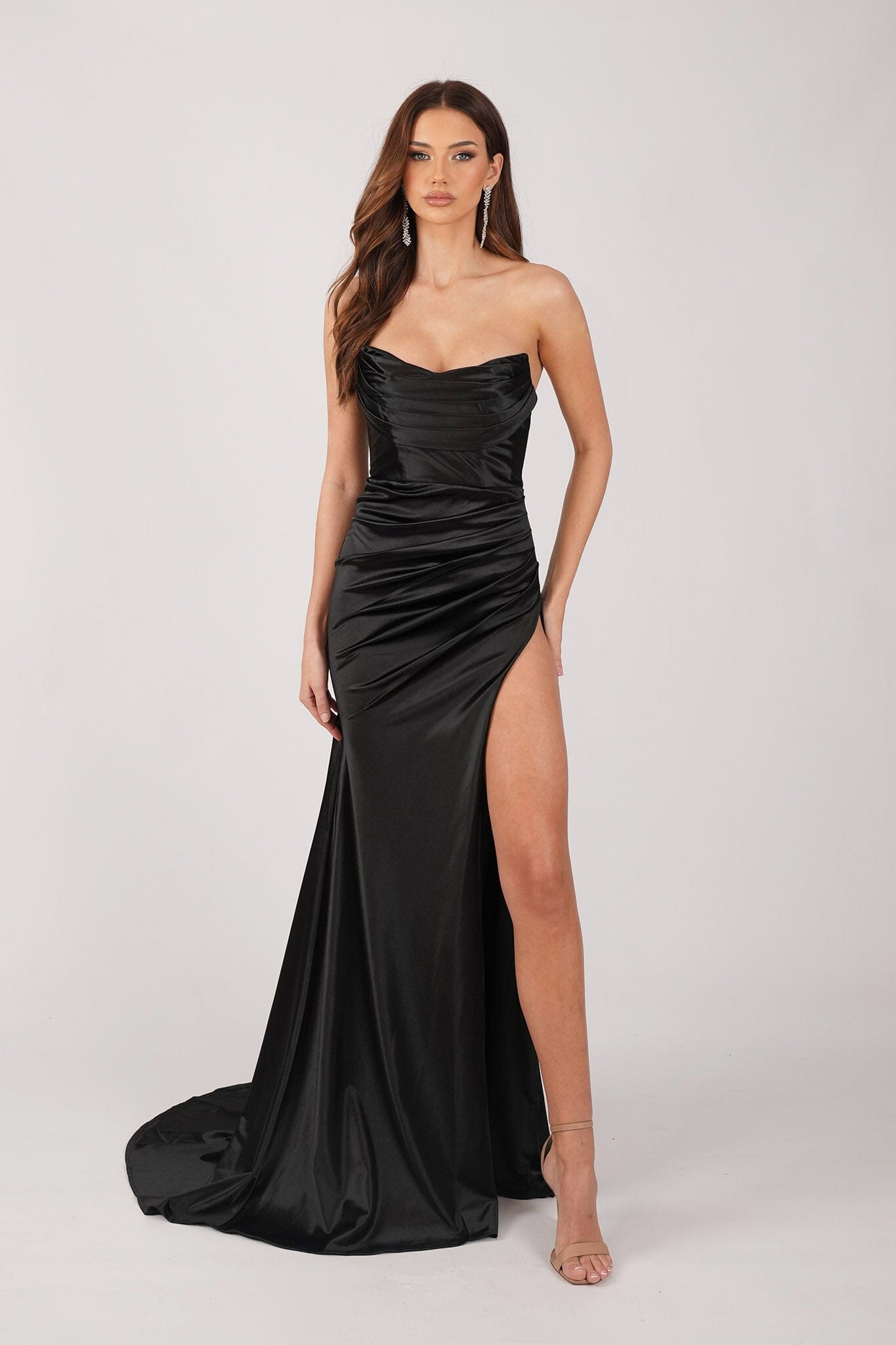 Zaria Gown Black Noodz Boutique