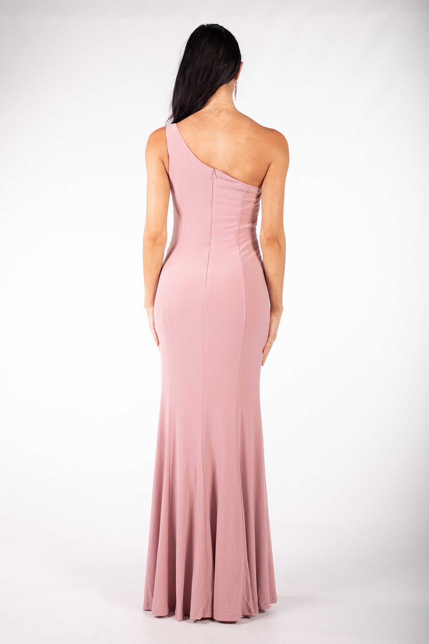 Abigail one shoulder prom dress hotsell