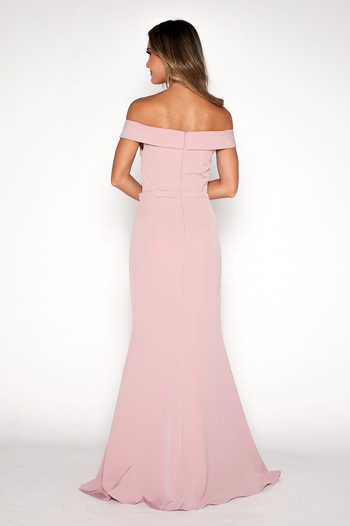 Alyssa Maxi Dress - Dusty Pink – Noodz Boutique