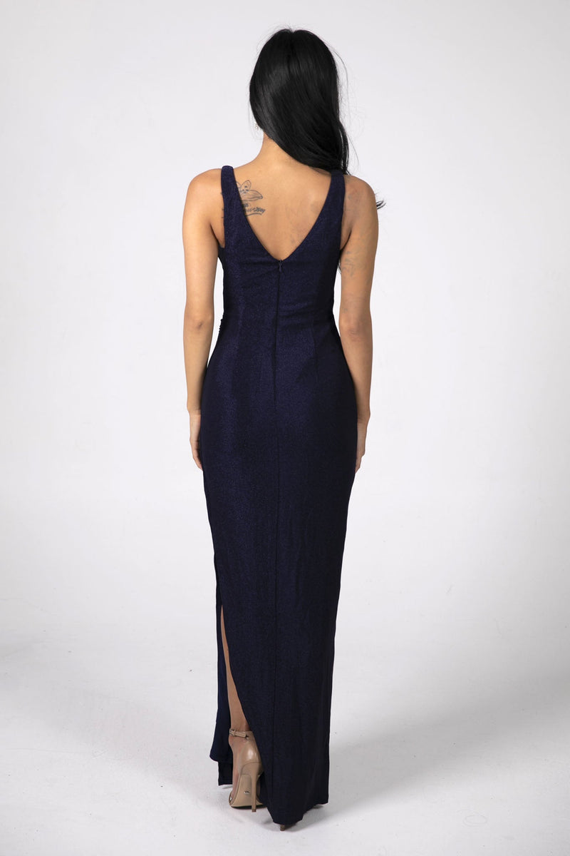 Aspen Maxi Dress - Navy – Noodz Boutique