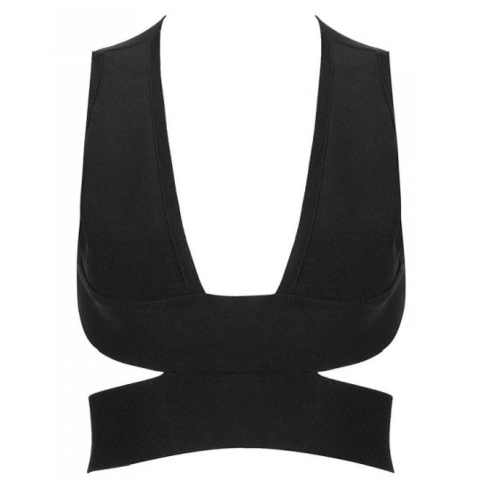 Milan Crop Top - Black – Noodz Boutique