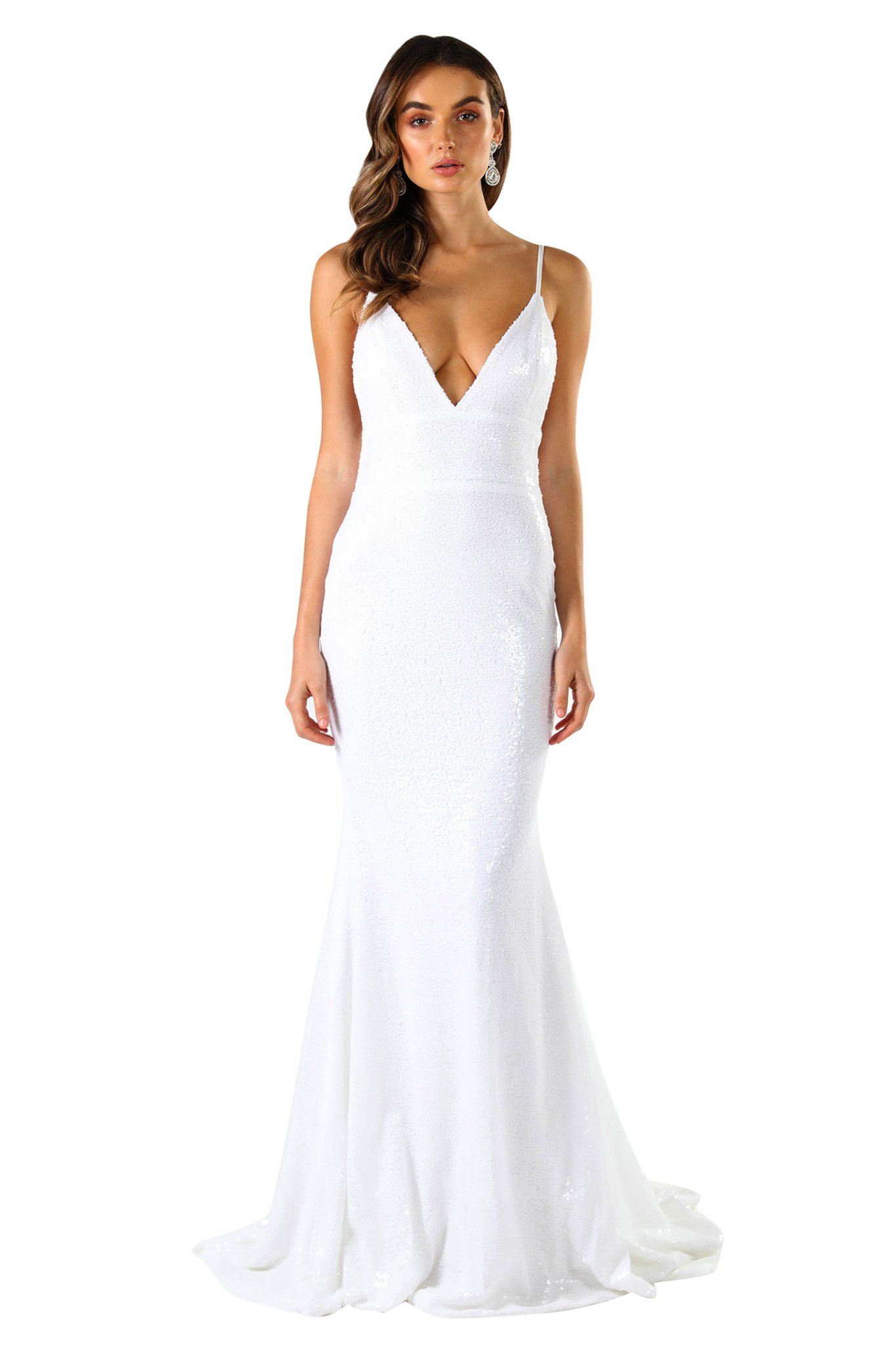 Roselle Gown White